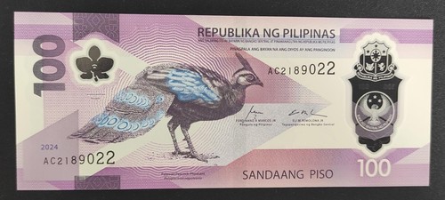 Philippines billet 100 piso - piso, de