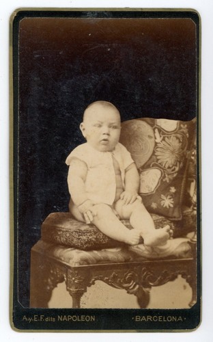 Photo cdv barcelona - cdv, napoléon