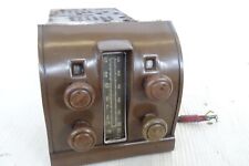 Vintage Autovox RA 7 car radio with power supply for Fiat 1400
