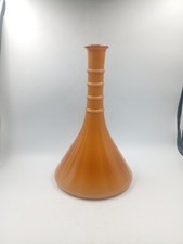 Vase Opaline Annelé Brun Ocre