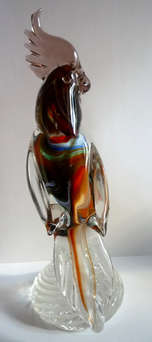 Superbe sculpture perroquet - superbe,