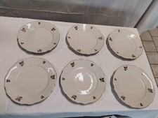 6 Assiettes Plates À Dessert