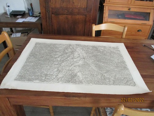 Carte ancienne gravure 31 - ancienne,