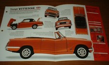 1969 TRIUMPH VITESSE MKII SPEC
