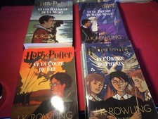 Lot De 4 Livres Harry Potter