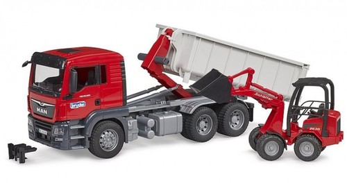 Bruder camion avec container - camion,