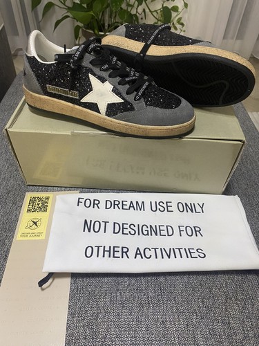 Baskets golden goose - golden, star