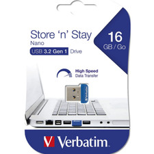 Clef usb 16go Verbatim cle usb 16 go Store N'Stay Nano slim mini USB 3.2 Gen 1