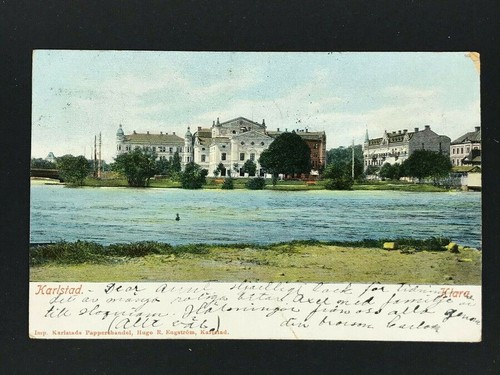 Carte postale karlstad suède - carte,