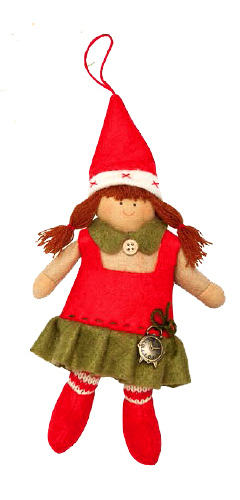 Poupée elfe noël avec - ma,