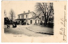 CPA 77 NANGIS - LA GARE