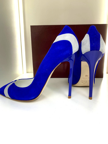 1969 pumps 37 blue - 12, cm