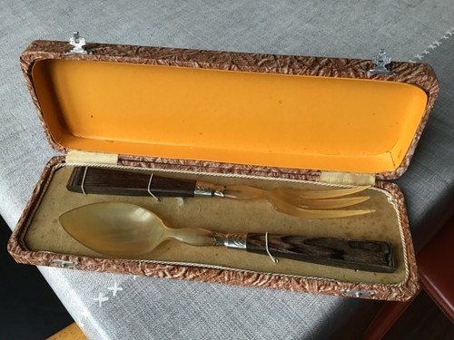 Art deco horn - art, cutlery