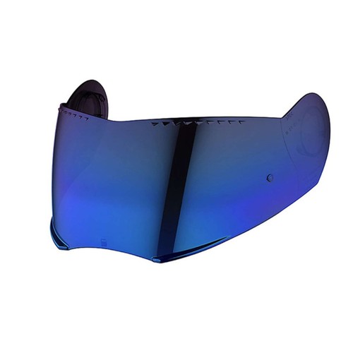 Visière bleue miroitante sv1 - bleue,