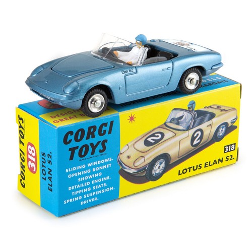 Corgi 318 lotus elan - lotus,