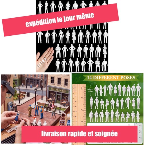 Figurines miniatures - 50,