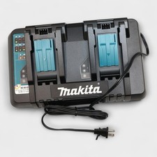 Makita 18V Lithium-Ion Dual Port Rapid Optimum Charger 2 Port (Untested)