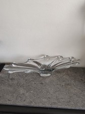 Glass centerpiece / fruit basket. Art De La Table Vintage