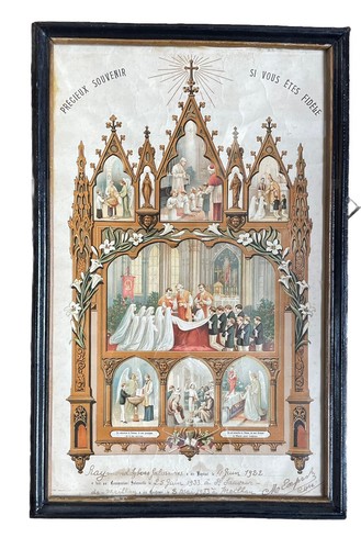 Tableau ancien certificat - tableau,