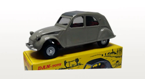 Citroën 2cv gris capote - citroën,