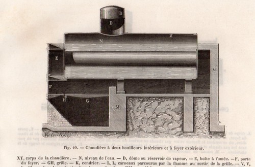 Gravure 1890 engraving - gravure,