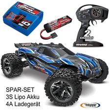 Traxxas Rustler 4x4 VXL Bleu