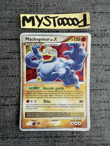 Carte pokémon mackogneur niv - carte,