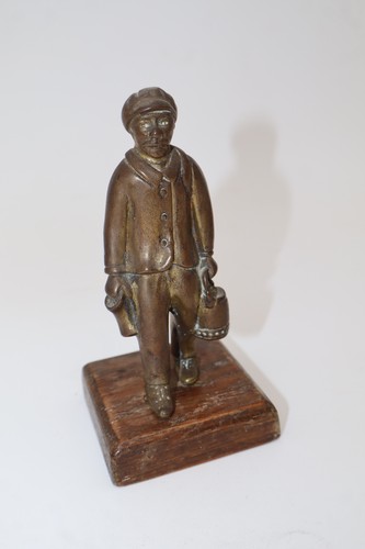 Statuette bronze homme - statuette, aux