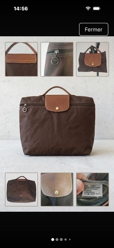 Sac cabas longchamp pliage - sac,