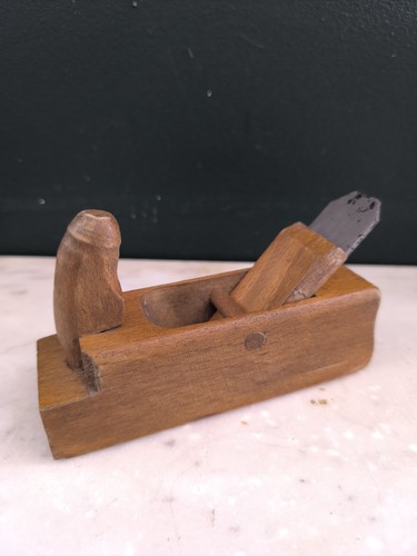 Ancien petit rabot bois - petit, en