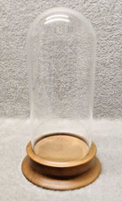 Globe en Verre Socle Bois