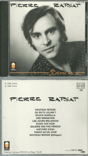Rare pierre rapsat j - rapsat, :