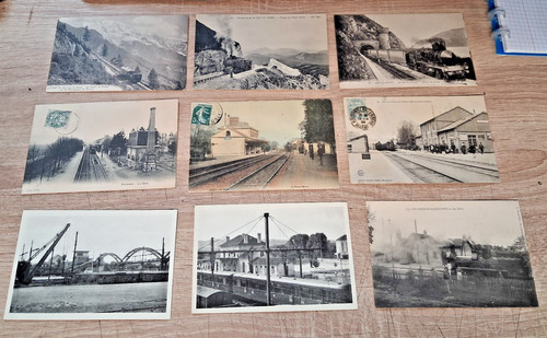 Lot cartes postales - 9,