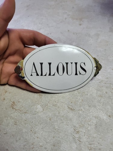 Plaque émaillée porte - émaillée, de