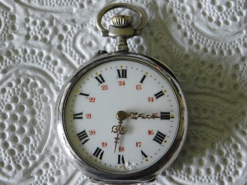 Montre gousset homme argent - montre,