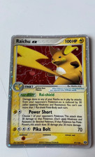 CARTE POKEMON RAICHU HOLO EX