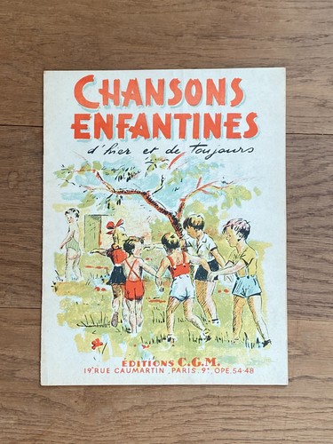 Chansons enfantines hier - enfantines, d'hier
