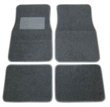 Pour Plusieurs Véhicules 4x Tapis de Sol Textile Tapis Avant + Arrière Noir/Gris