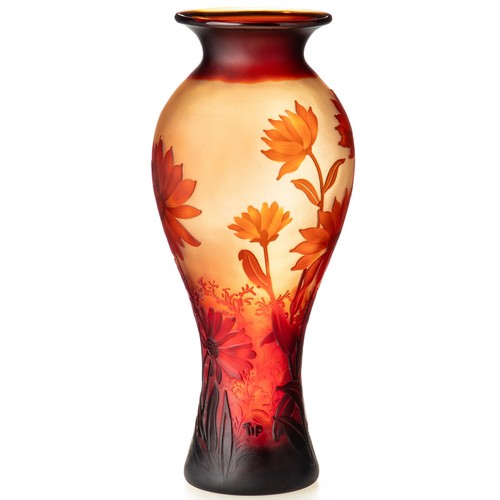 Vase verre camée fait - vase,