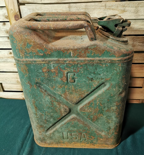 Ancien jerrycan militaire - militaire, g