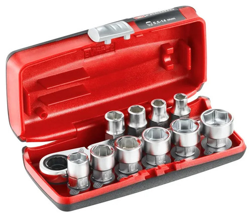 Coffret douilles cliquet - de,