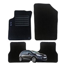 Tapis En Moquette Adaptés Pour CITROEN C3 II (2009-2016) - Avec 2 Attaches