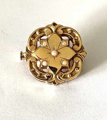 Ancienne petite broche art - broche,