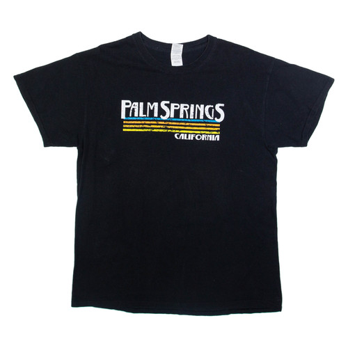 Shirt noir pour hommes palm - noir,
