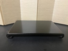 Vintage Japanese Bonsai Display Wooden Stand KADAI Table Rolled Legs Fuji W12.7