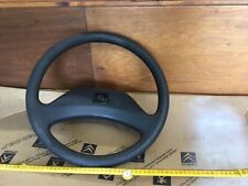 GENUINE PEUGEOT 405 mk1 pre 1992 STEERING WHEEL grey  410983 volant 375mm
