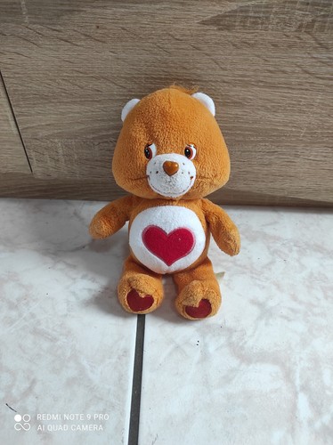 Peluche bisounours brun - bisounours,