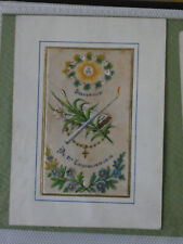 Image pieuse  souvenir 1ere