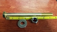 5/8 x 7.5" Mini Bike / Chopper Axle Complete Washer & Nut Assembly