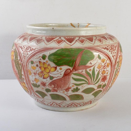 Grand vase pot - chinois, akae